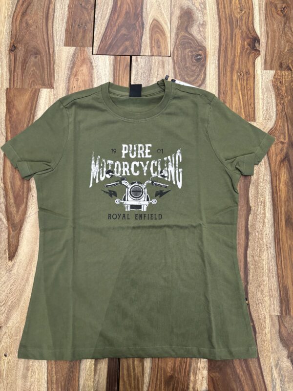 Royal Enfield "Pure Motorcycling" -naisten t-paita