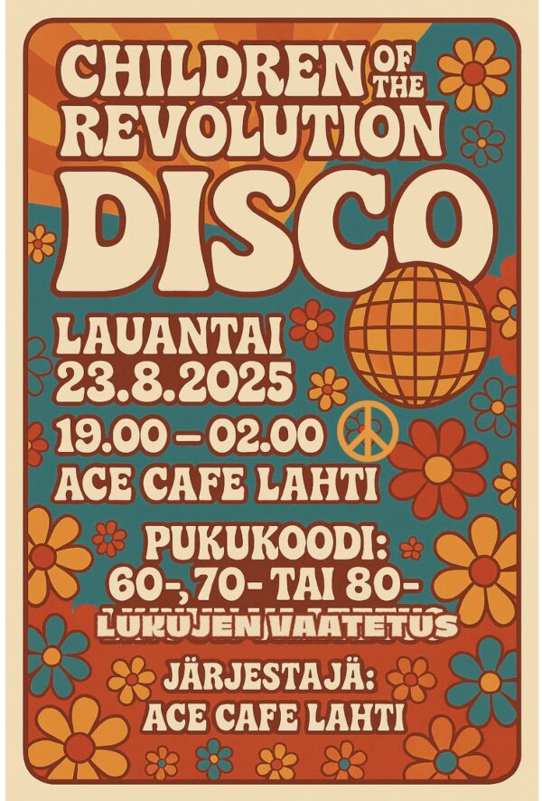 Children of the Revolution Disco -liput